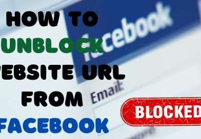 How to Unblock Website URL from Facebook