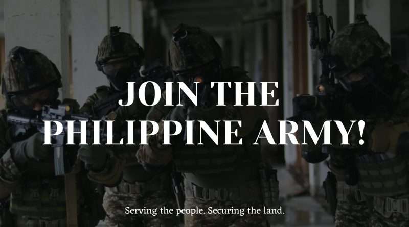 Join the Philippine Army