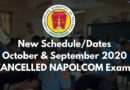 No more NAPOLCOM Exams this year and reset to 2021