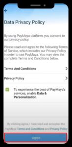 data privacy paymaya