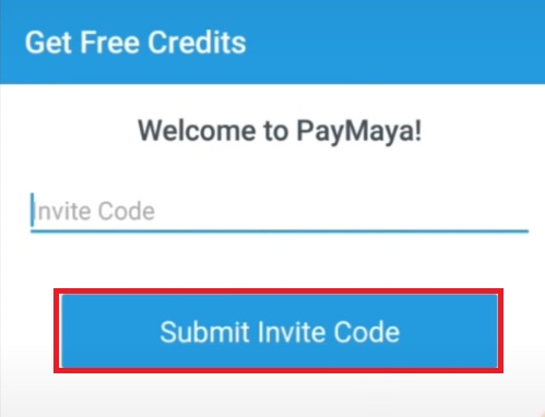 invite code paymaya
