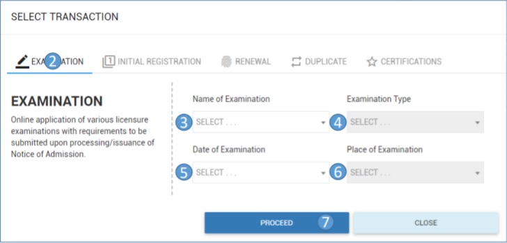 criminology select transaction prc