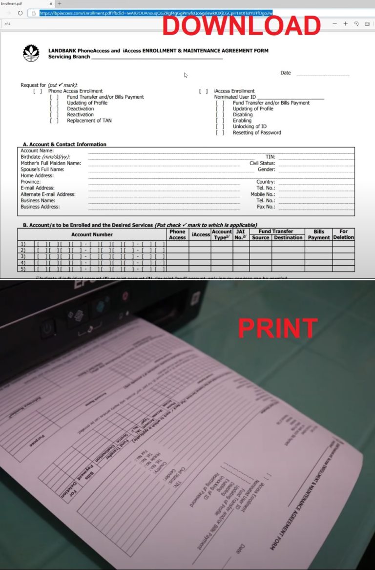 iaccess fund transfer form