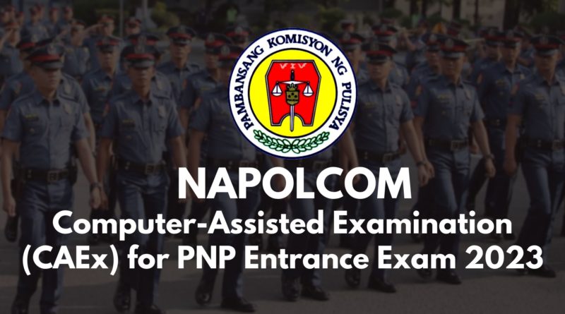 NAPOLCOM Computer Assisted Examination CAEx 2023