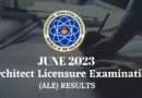 June 2023 Architect Licensure Exam