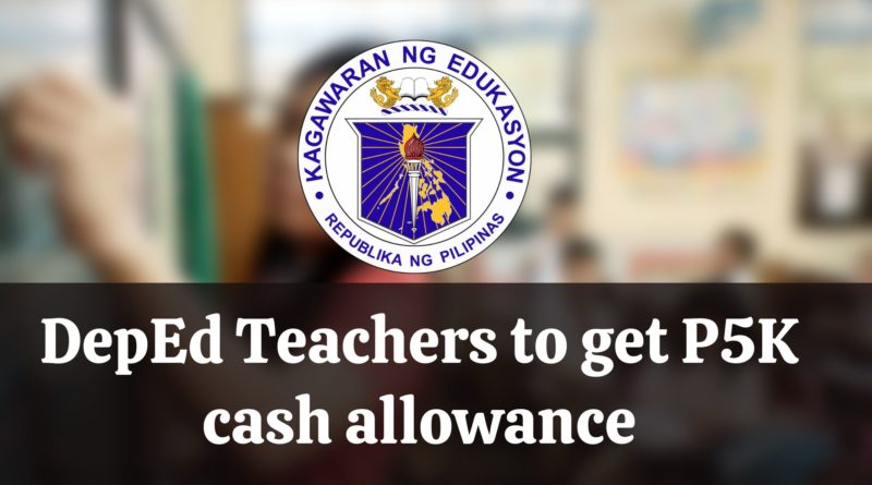 DepEd cash allowance