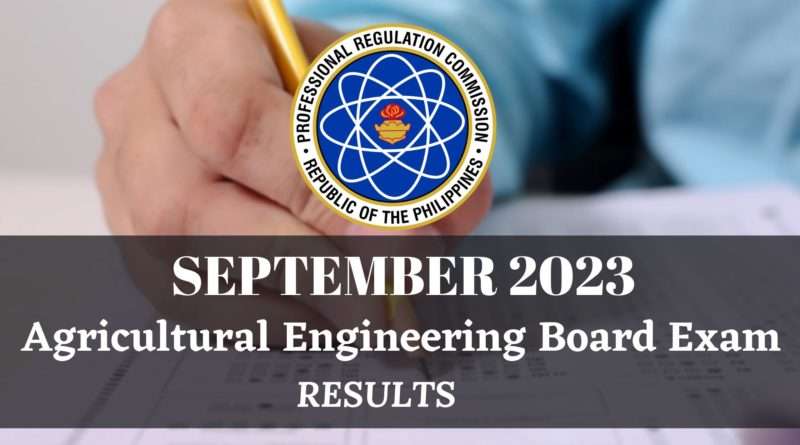 September 2023 Agricultural Engineering