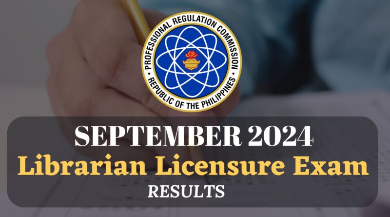 September 2024 Librarian Licensure Exam