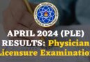 Physician Licensure Examination PLE April 2024