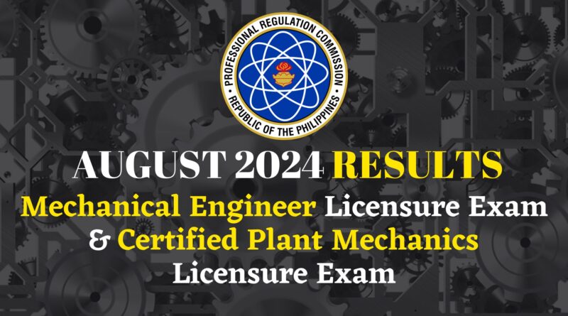 August 2024 Mechanical Engineer Exam Top 10