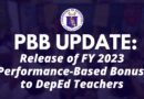 PBB UPDATE DepEd Teachers 2023 PBB