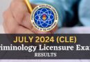 july 2024 cle criminology exam