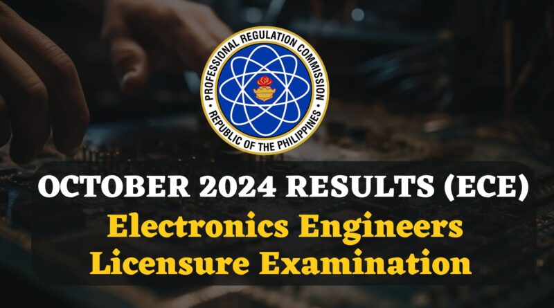 October 2024 Electronics Engineers Result