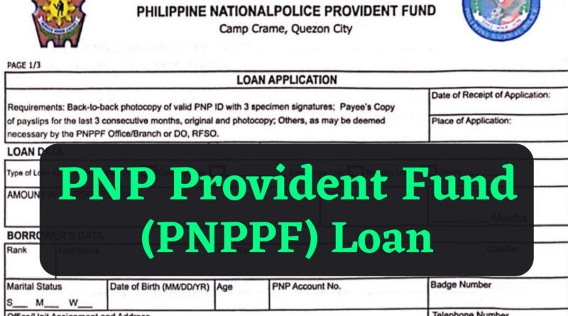 PNP Provident Fund Loan