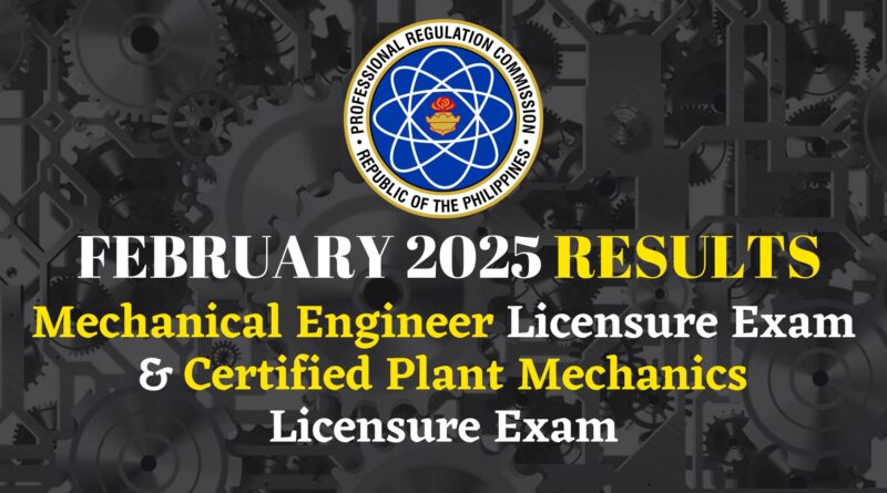 February 2025 Mechanical Engineer Exam Top 10