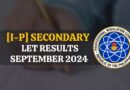 I-P September 2024 LET Secondary