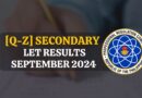 Q-Z September 2024 LET Secondary